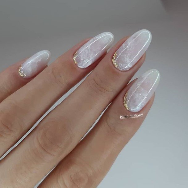 Ivory Womens Nails