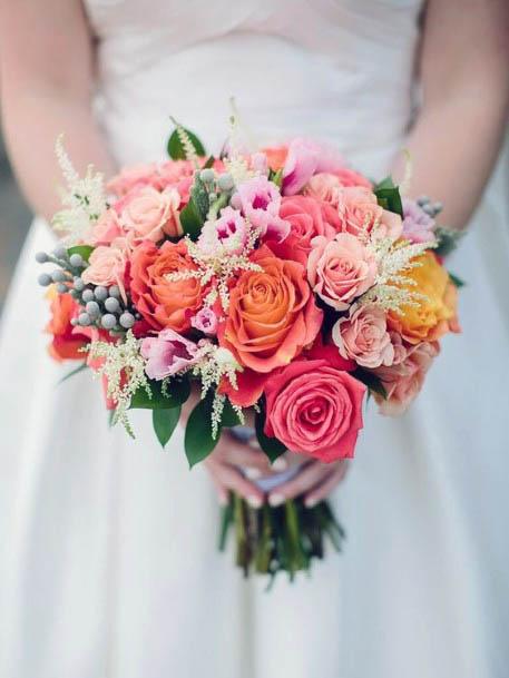 Jazzy Rose Wedding Bouquet