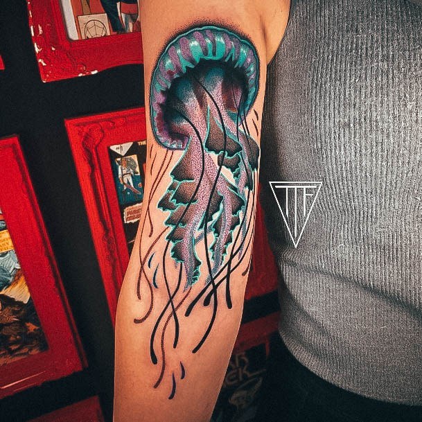 Jellyfish Tattoo Designs For Women