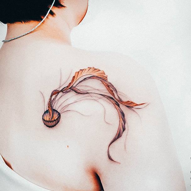 Jellyfish Tattoo Feminine Designs