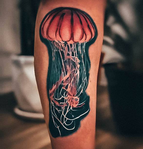 Jellyfish Womens Tattoo Designs