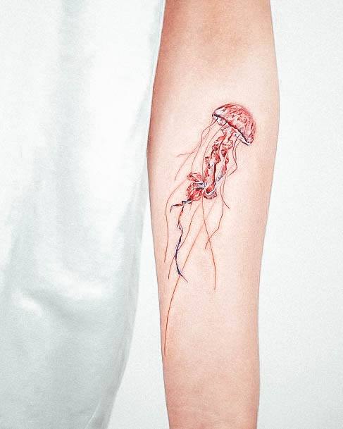 Top 100 Best Jellyfish Tattoos For Women - Sea Jellies Design Ideas