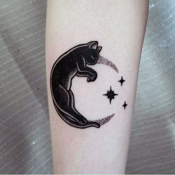 Top 130 Best Cat Tattoo Designs For Women Feminine Feline Body Art