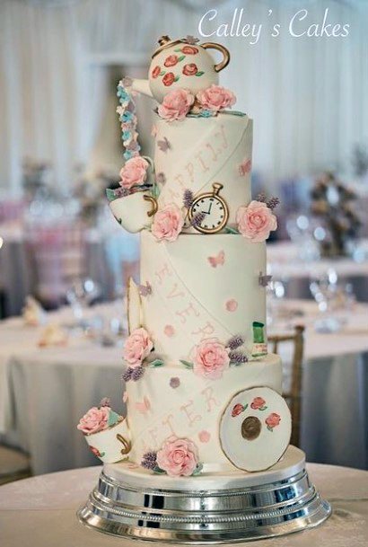 Jug Cup And Saucer Unique Wedding Cake