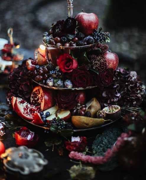 Juicy Gory Fruits Array Wedding Gothic Decor