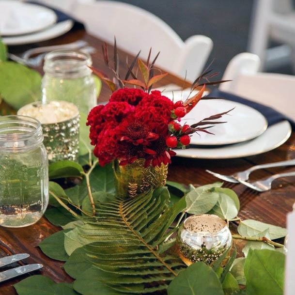 Juicy Red Wedding Flowers