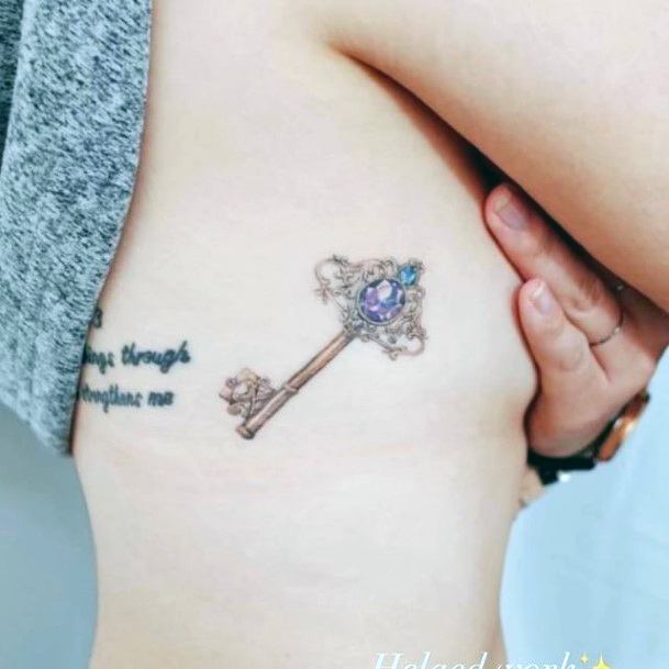 Key Tattoos For Girls