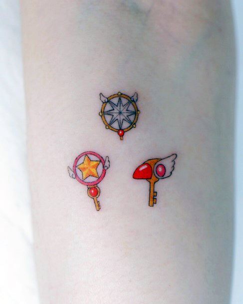 Key Womens Tattoo Designs