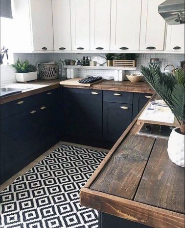 Kitchen Countertop Ideas Ultra Rustic Dark Wood Inspiration