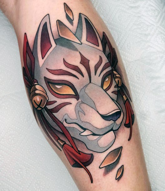 Kitsune Tattoos For Girls