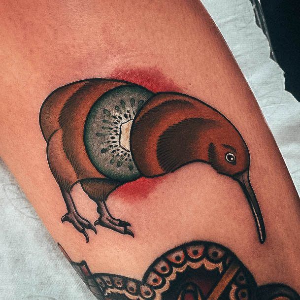 Kiwi Bird Womens Tattoo Ideas