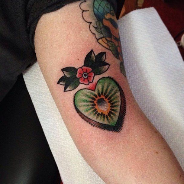 Kiwi Tattoo Design Inspiration For Women