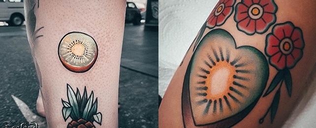 Top 100 Best Kiwi Tattoos For Women – Kiwifruit Design Ideas