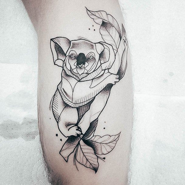 Koala Womens Tattoo Designs