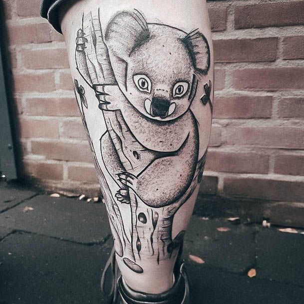 Koala Womens Tattoo Ideas