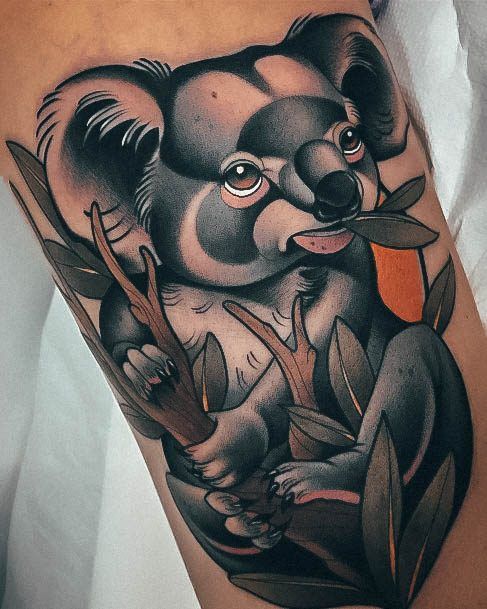 Koalaic Womens Koala Tattoo Designs