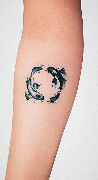 Koi Fish Girls Tattoo Ideas