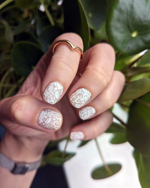 Lace Nails For Girls