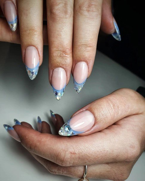 Ladies Aquarium Nail Design Inspiration