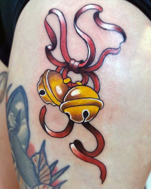 Ladies Bell Tattoo Design Inspiration