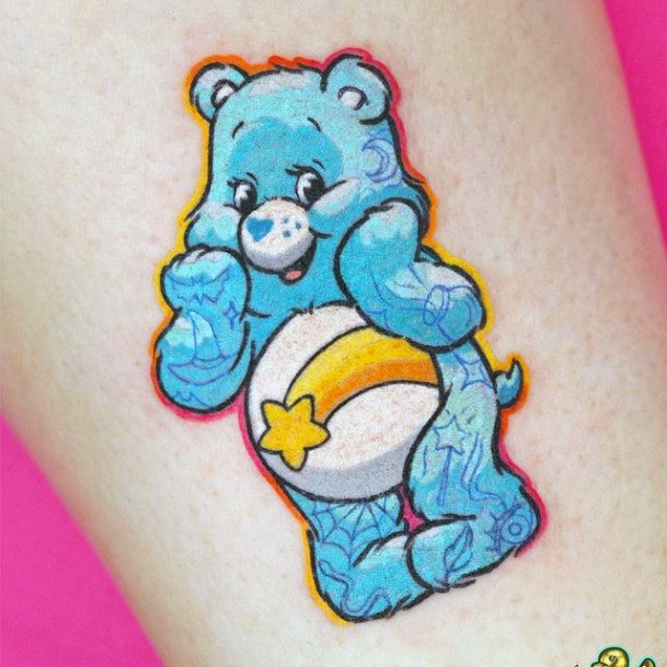 Ladies Carebears Tattoo Design Inspiration