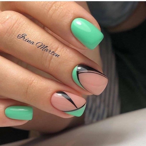 Ladies Classy Nail Design Inspiration