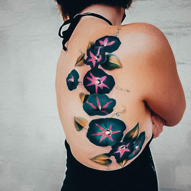 Ladies Color Tattoo Design Inspiration