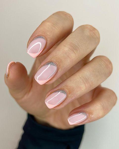 Ladies Glitter Nail Design Inspiration