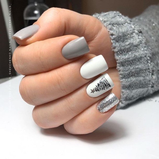 Ladies Light Nail Design Inspiration