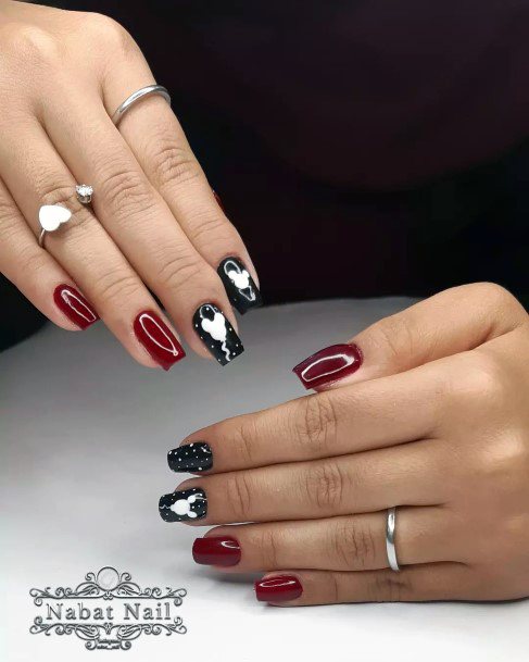 Ladies Mickey Mouse Nail Design Inspiration