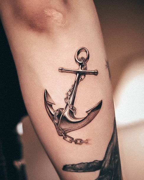 Ladies Nautical Tattoo Design Inspiration