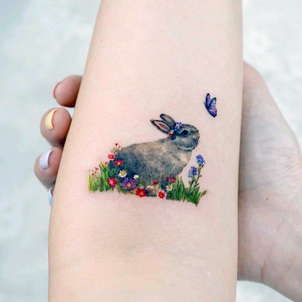 Ladies Pet Tattoo Design Inspiration