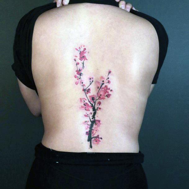 Ladies Pink Tattoo Design Inspiration