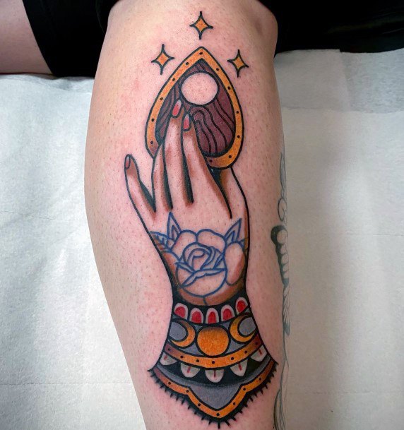 Ladies Planchette Tattoo Design Inspiration