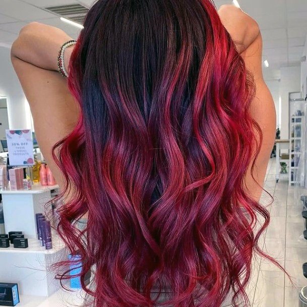 Ladies Red Hairstyles Design Inspiration