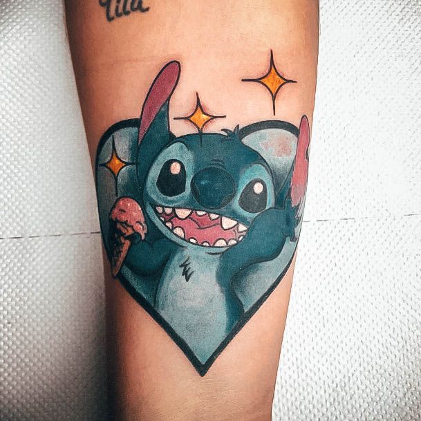 Ladies Stitch Tattoo Design Inspiration