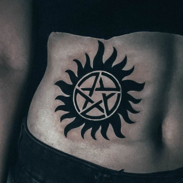 Ladies Supernatural Tattoo Design Inspiration