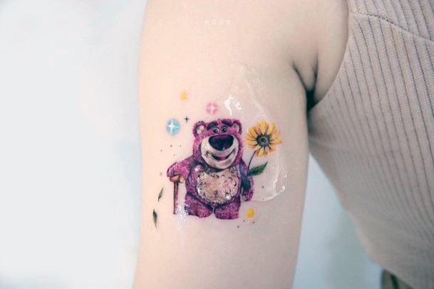 Ladies Toy Story Tattoo Design Inspiration