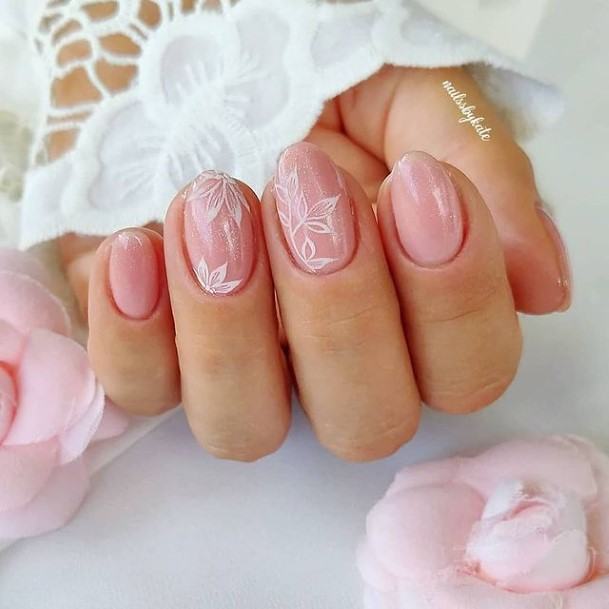 Lady With Elegant Classy Nail Body Art