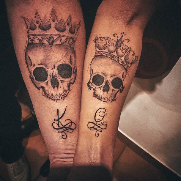 85 Mind-Blowing King & Queen Tattoos And Their Meaning - AuthorityTattoo