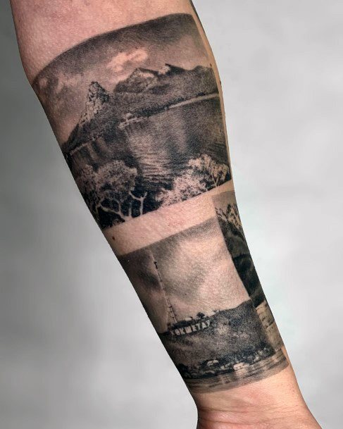 Lake Womens Tattoo Ideas