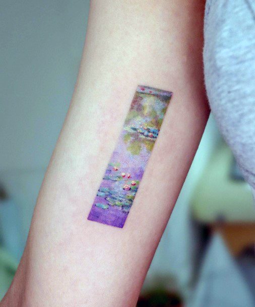 Landscape Womens Feminine Landscape Tattoos