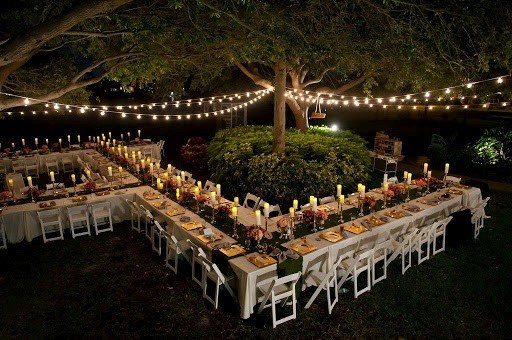 Large Groups Backyard Wedding Ideas