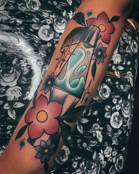 Lava Lamp Tattoo Designs For Women