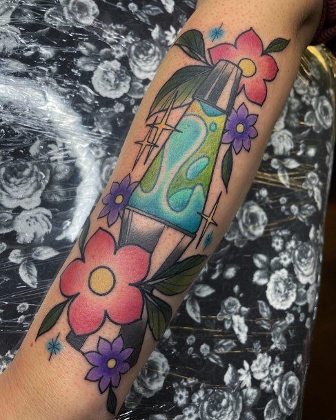 Lava Lamp Tattoo Feminine Designs