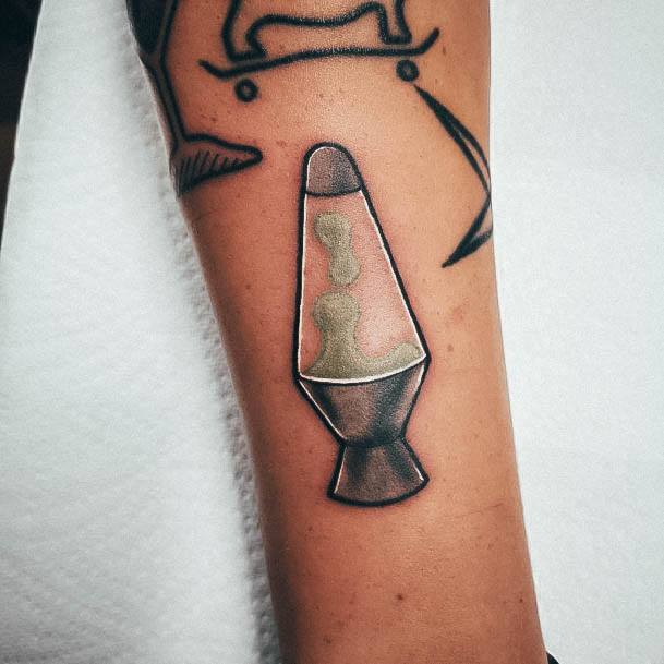 Lava Lamp Womens Tattoos