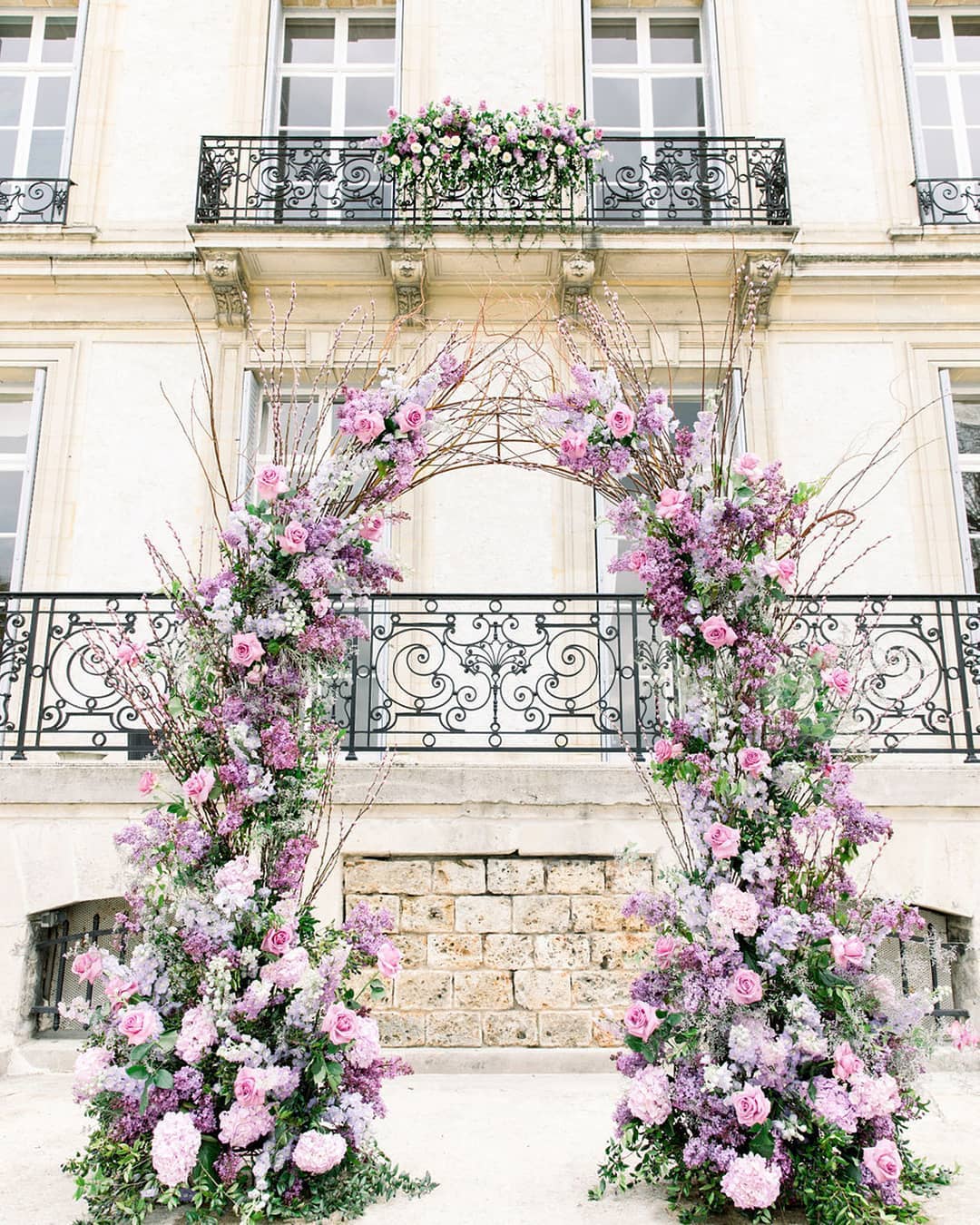 flower arch wedding