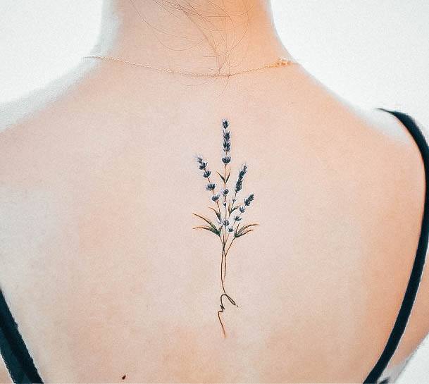 Lavender Womens Tattoo Ideas