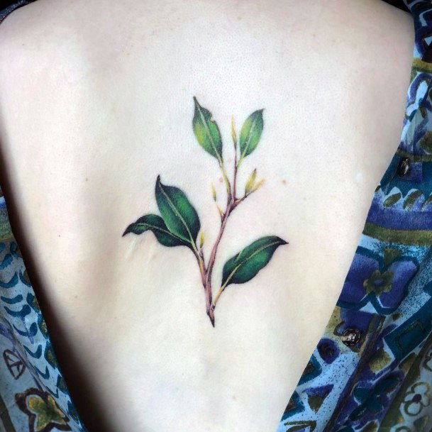Leaf Tattoo Design Inspiration For Women