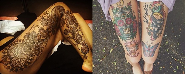 Top 130 Best Leg Tattoos For Women – Leggy Design Ideas